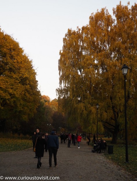 Medieval Vilnius Bernardine Park